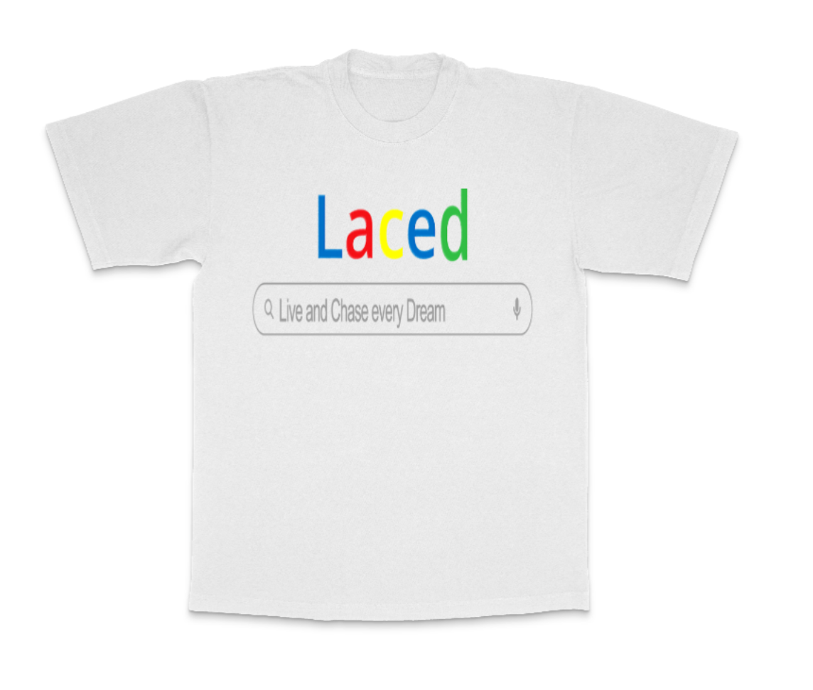 Laced Search Bar Tee